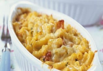 Gratin de coquillettes au jambon