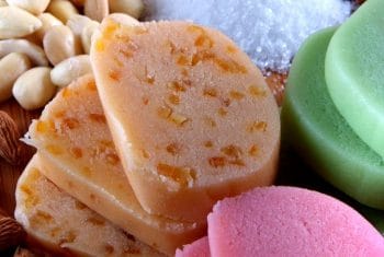 Massepains aux différents parfums