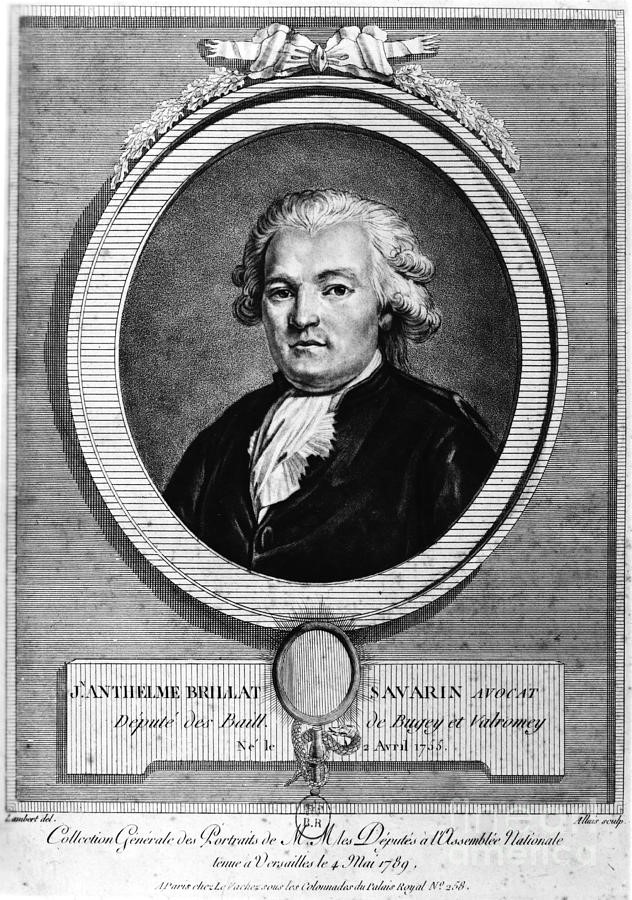 Portrait de Jean Anthèlme Brillat-Savarin