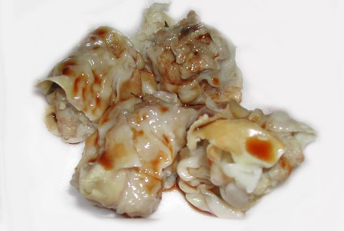 Bouchons arrosés de sauce siaw