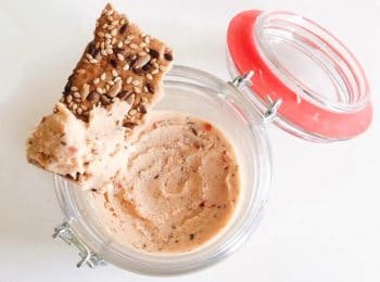 Crème de fromage aux noix