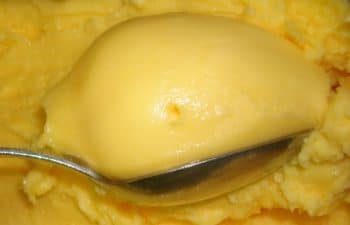 Glace mandarine
