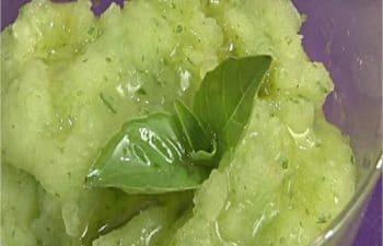 Sorbet basilic