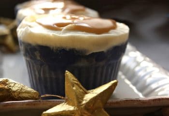 Soufflé glacé à la poire et au caramel