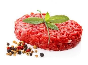 Steak haché de bœuf