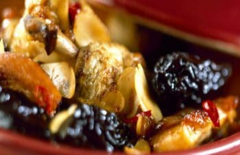 Tajine de poulet aux pruneaux