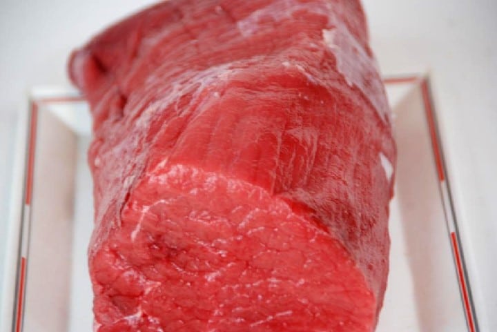 Ready-to-cook beef vein
