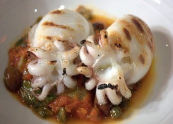 Choquitos - petits poulpes grillés