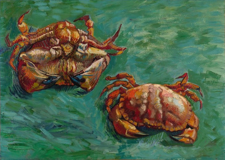 Deux crabes de Vincent Van Gogh