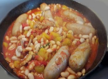 Haricots blancs à la toulousaine