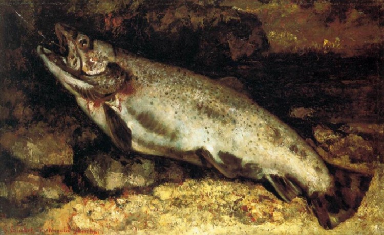 La Truite de Gustave Courbet - Musée d’Orsay - Paris