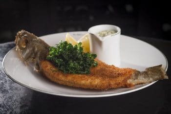 Merlan frit à la Colbert