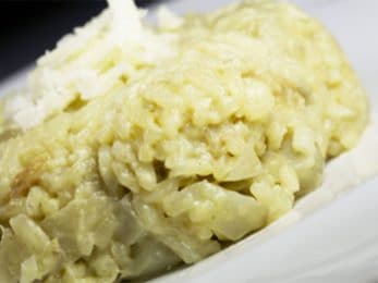 Risotto de topinambours