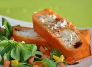 Terrine de lotte à la tomate
