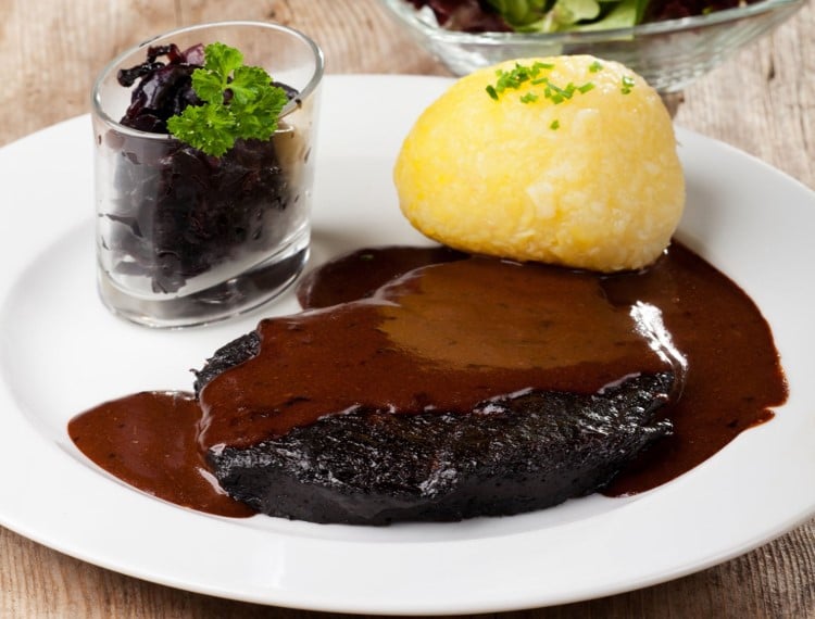 Filet de canard à la sauce rouennaise