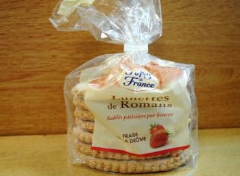 Lunettes de Romans dans leur emballage