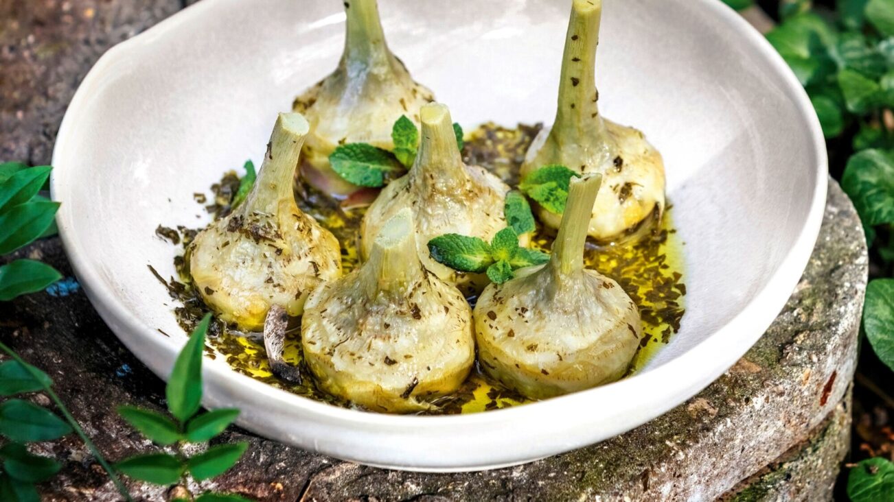 Artichauts à la romaine