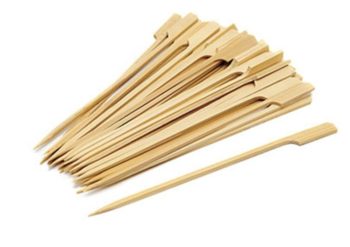 Palillos plats à brochettes