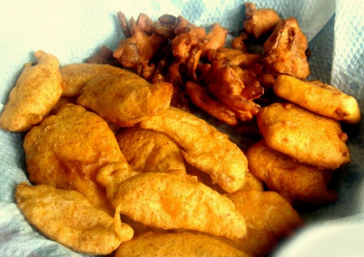Assortiment de bhajii