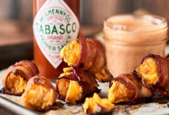 Tater Tots au bacon sauce calypso au Tabasco