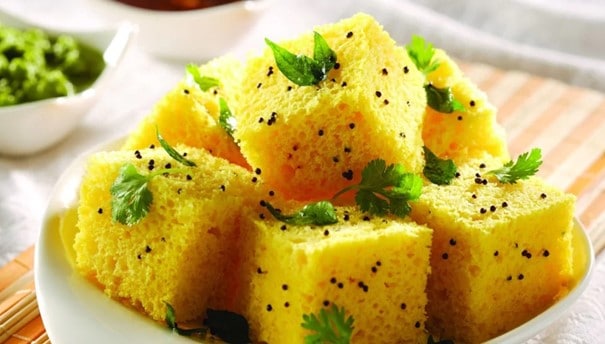 dhokla ของอินเดีย