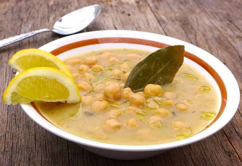 Soupe revithia grecque