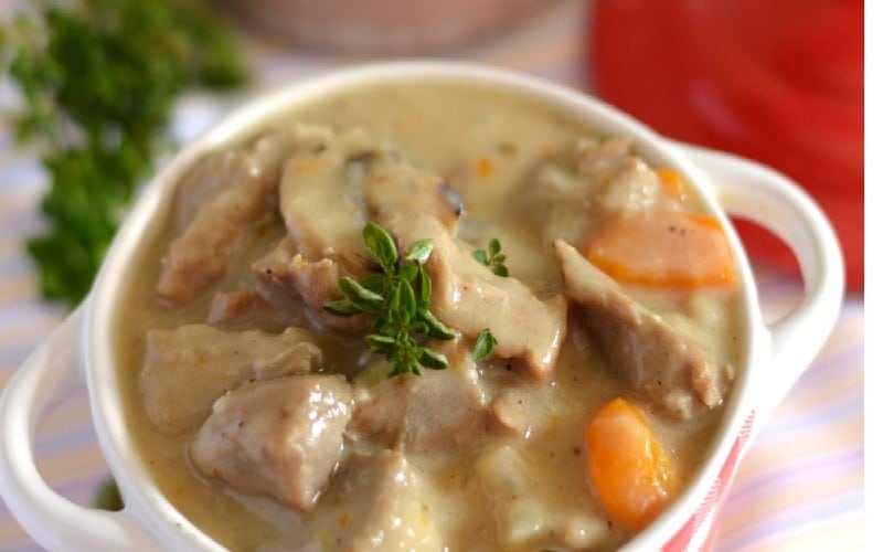 Makalumang veal blanquette