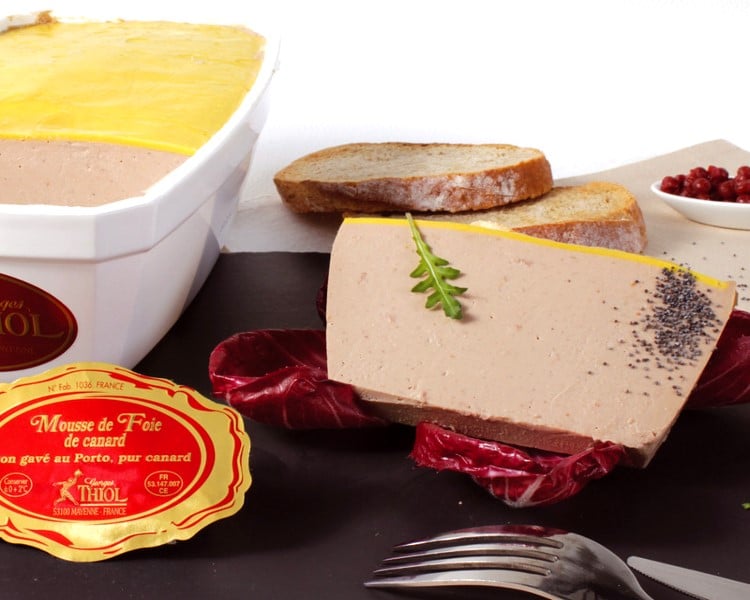 Mousse de foie de canard au porto