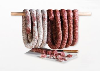 Saucisse sèche « à la perche »