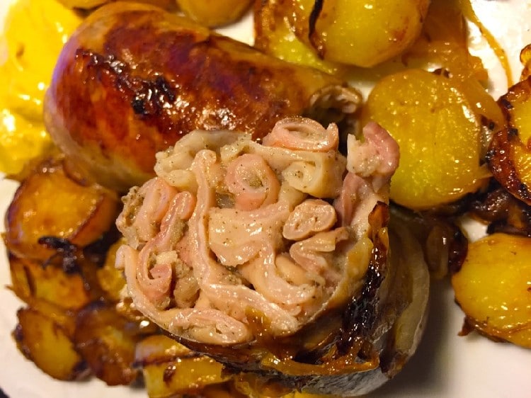 Andouillette &agrave; la rouennaise