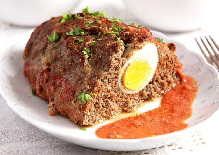 Recette Pain De Viande Avec Oeuf Dur Recette Recette