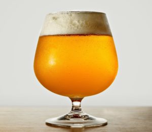 Ballon de bière blanche
