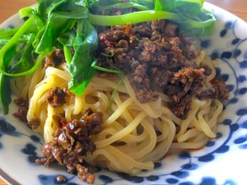 Dàndàn miàn à la viande de bœuf hachée