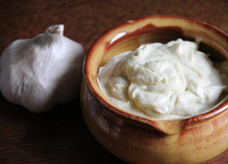 Sauce &agrave; l&rsquo;ail