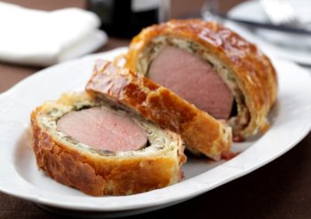 Filet d'agneau nez noir en croûte