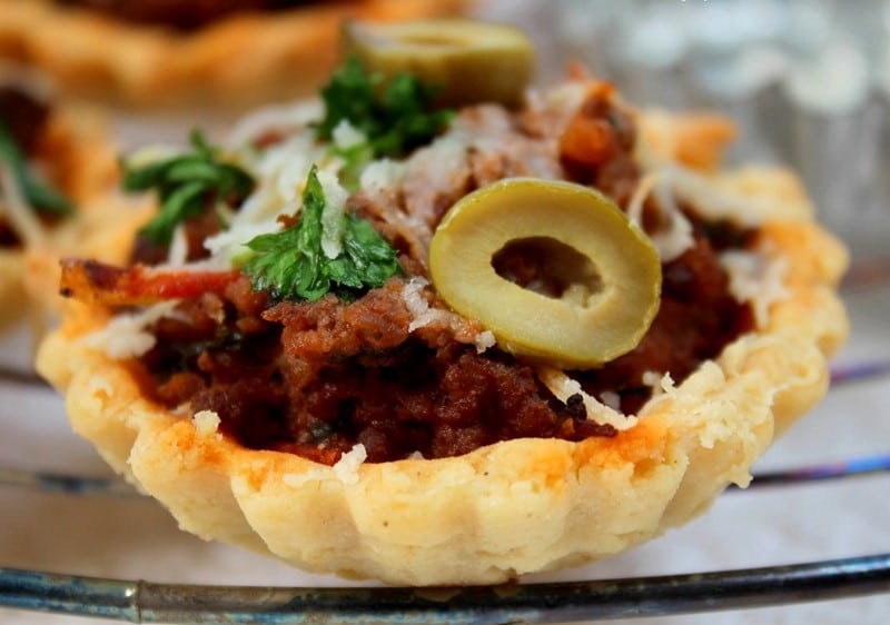 Tartelette sal&eacute;e