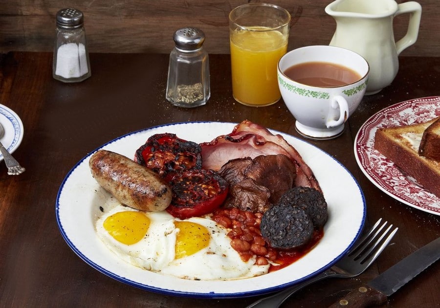 อาหารเช้าแบบอังกฤษ