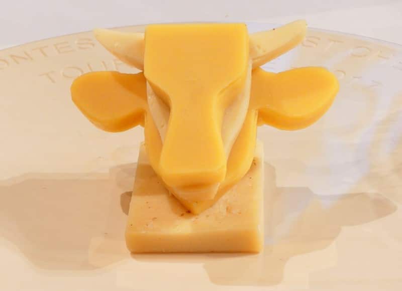 Tête de vache en fromage