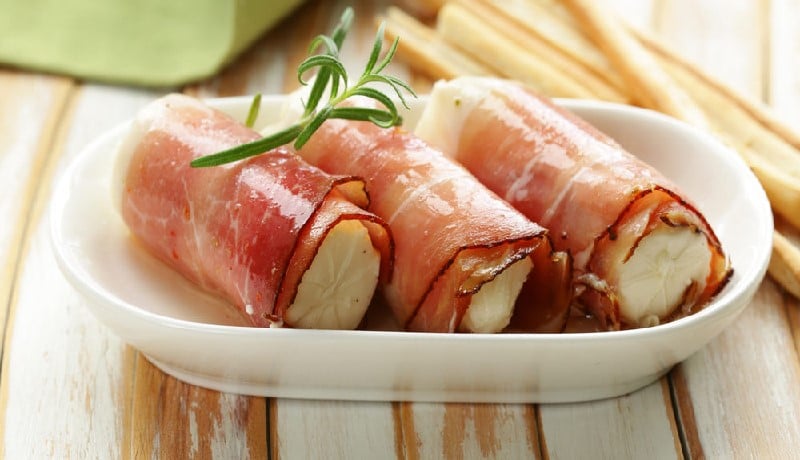 Involtini de jambon cru à la ricotta