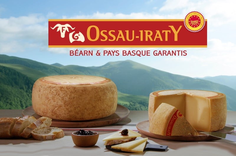 Ossau-Iraty-Käse-Werbeaktion