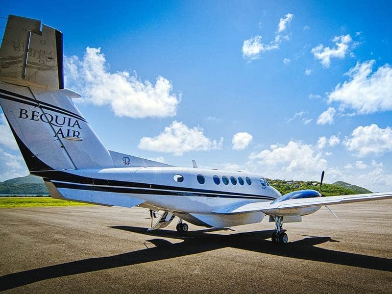 King Air B200 de Bequia Air