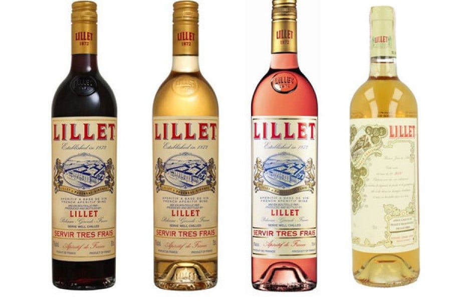 Lillet rouge, ambré, rosé et blanc Lillet rouge, ambré, rosé et blanc
