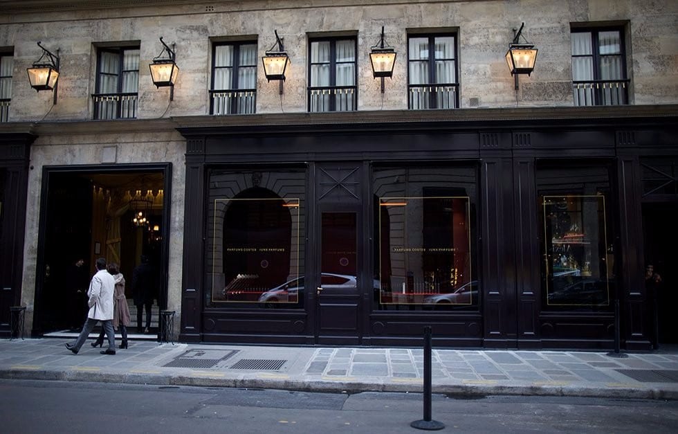 Building of the Hotel Costes rue Saint-Honoré