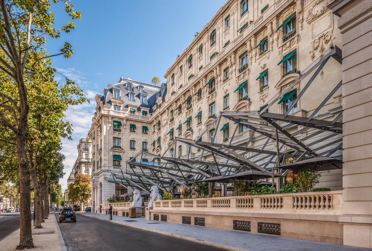 The Peninsula Paris hotel, rue Kléber in Paris