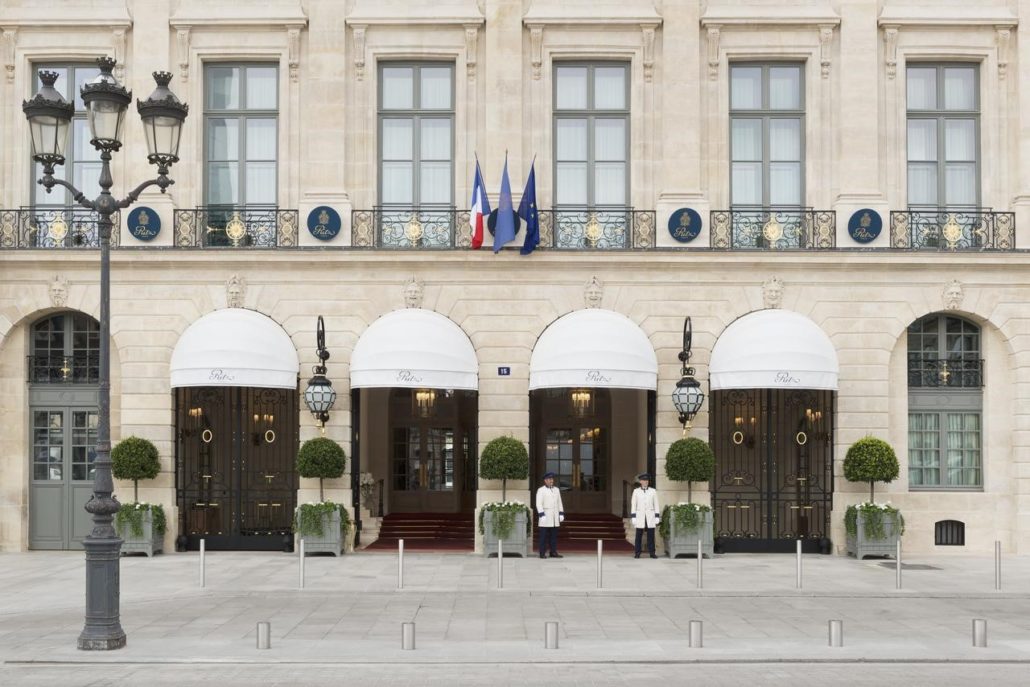 Ritz oteli, Vendome'u Paris'te yerleştirin