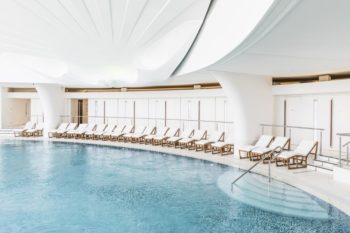 La piscine intérieure de l‘Hôtel de Paris à Monte-Carlo
