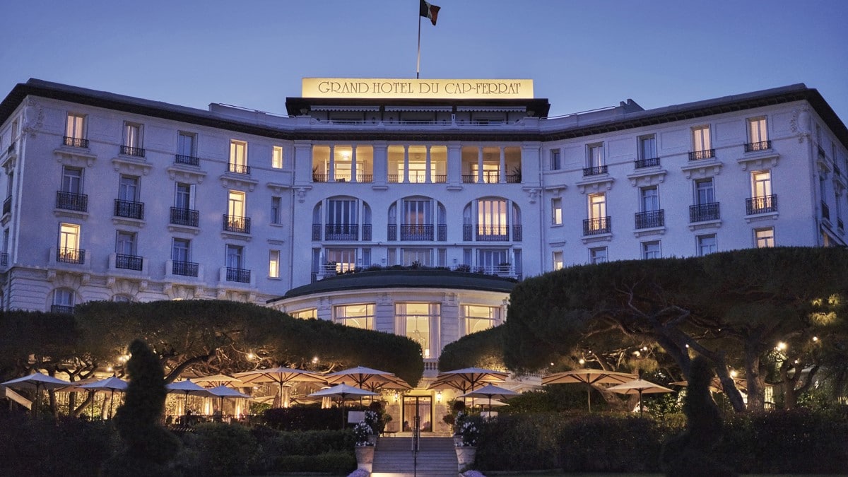 Le Grand-Hôtel du Cap-Ferrat le soir