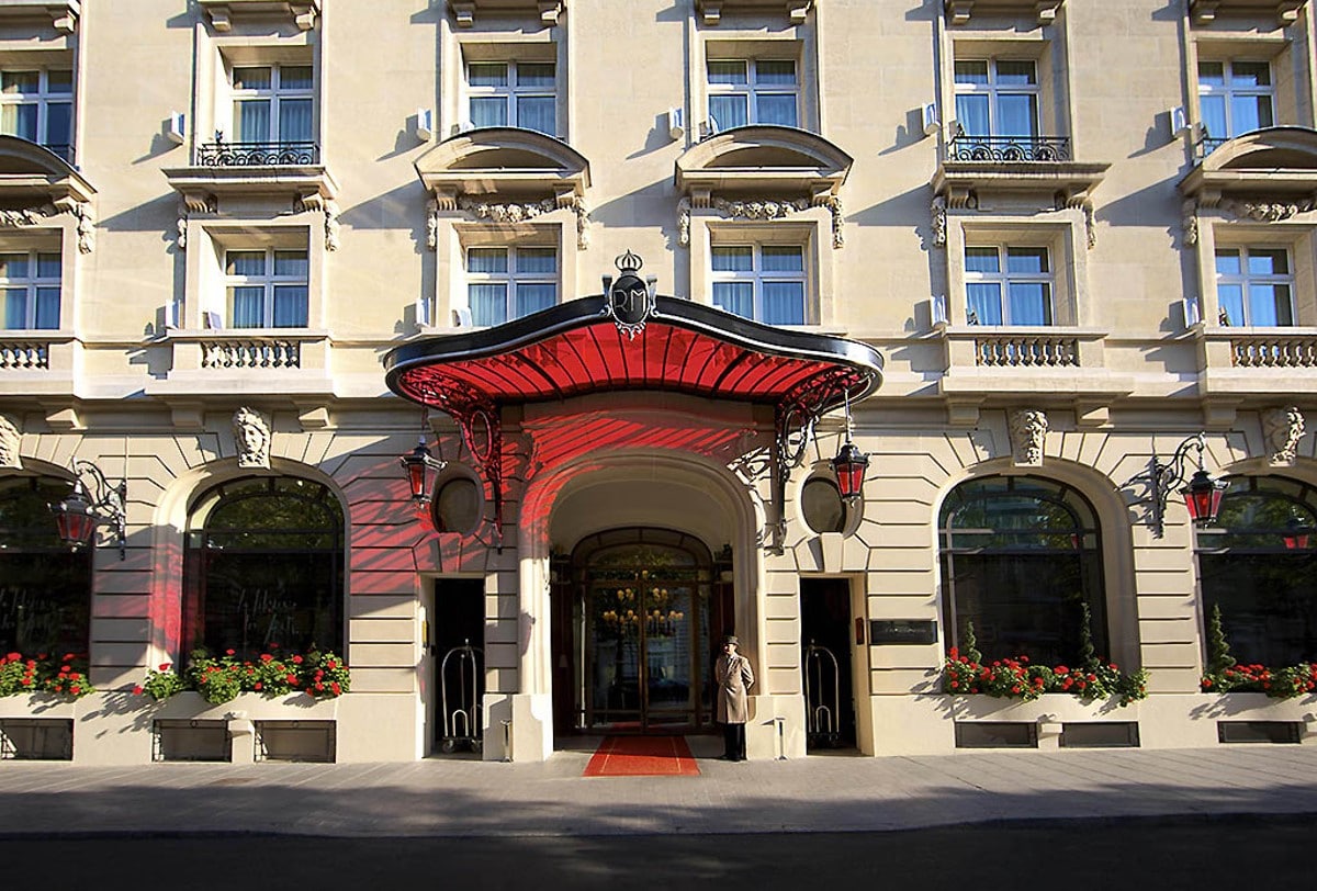 Kraliyet Monceau - Raffles Paris, Paris'te avenue Hoche Kraliyet Monceau - Raffles Paris, Paris'te avenue Hoche