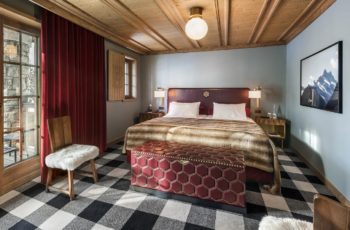 Une chambre de L’Apogée Courchevel