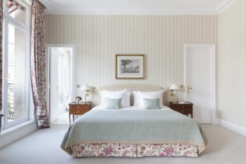 Une nouvelle chambre de l’hôtel Bristol à Paris